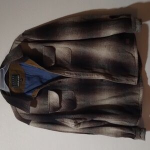 Jachs New York premium outdoor purveyors extra large plaid coat